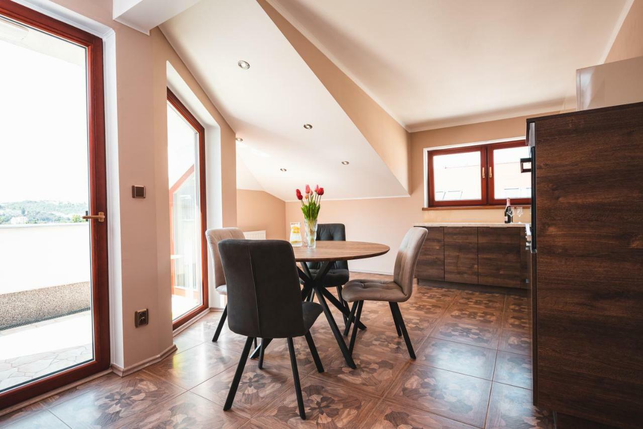 Point Flat, Beautiful View From Terrace To Prague Castle Apartment Luaran gambar