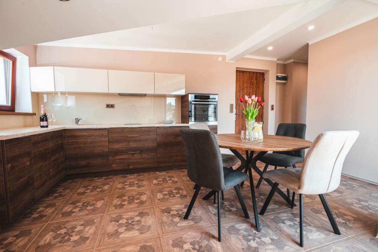 Point Flat, Beautiful View From Terrace To Prague Castle Apartment Luaran gambar